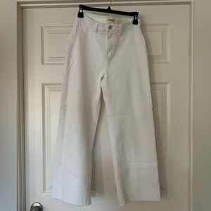 L'AGENCE White Flare & Wide Leg Jeans 28